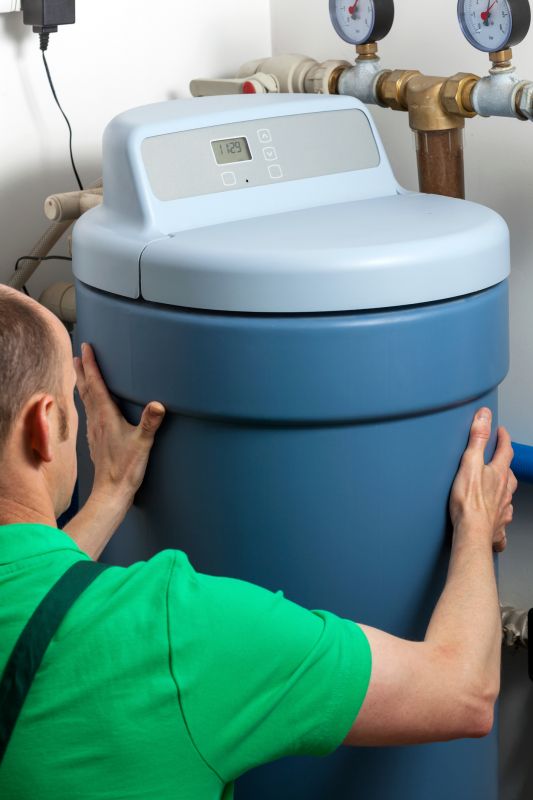 Water Softener in Utility Area